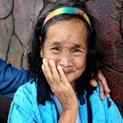Timah and Pastor Numin, Bongkud Village
