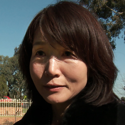 Mrs Hayashi, Japanese War Cemetery, Cowra