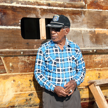 Opa, village elder, Gag Island 