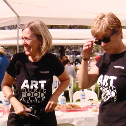 Trudi, Margaret & Brett, Cowra