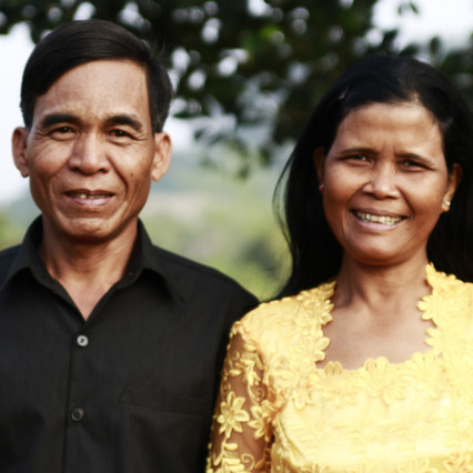 Sam, Chief Of Phnom Village